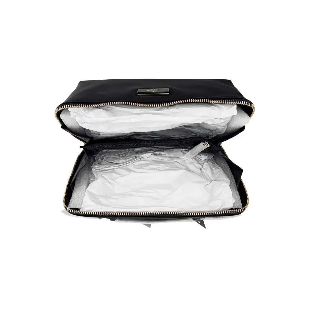 KATE SPADE New York Carter Nylon Travel Cosmetic Pouch in Black